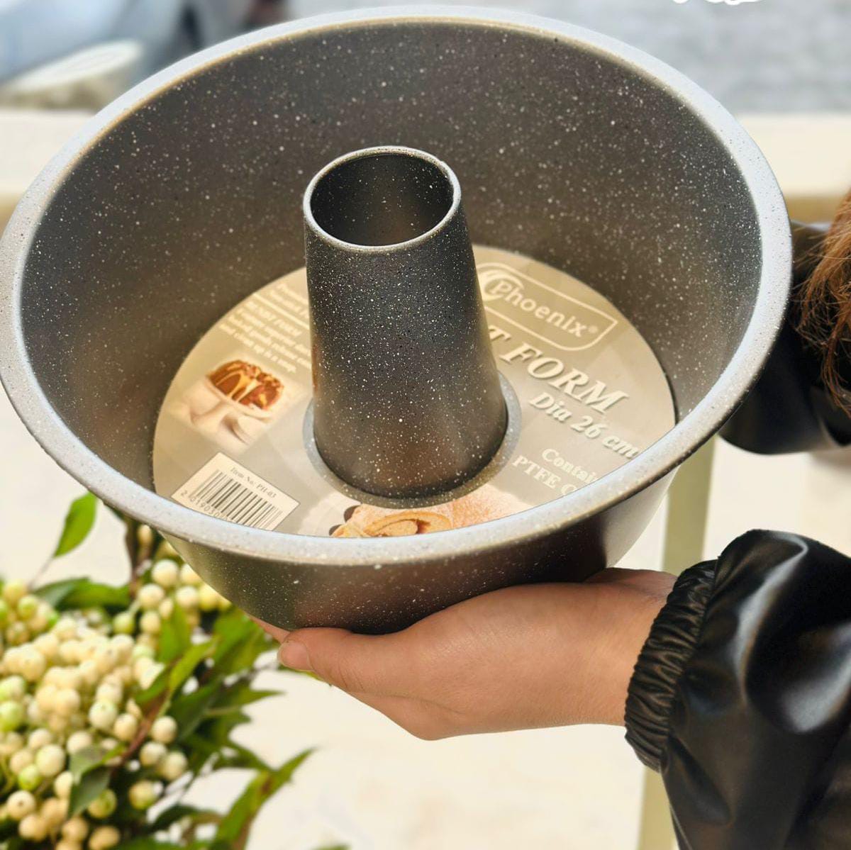 قالب كيك انبوبي