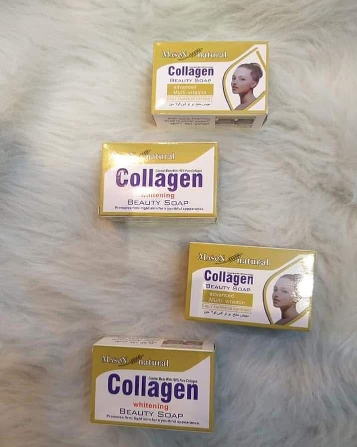 صابونة مبيض منفخ بوتوكس كولاجين