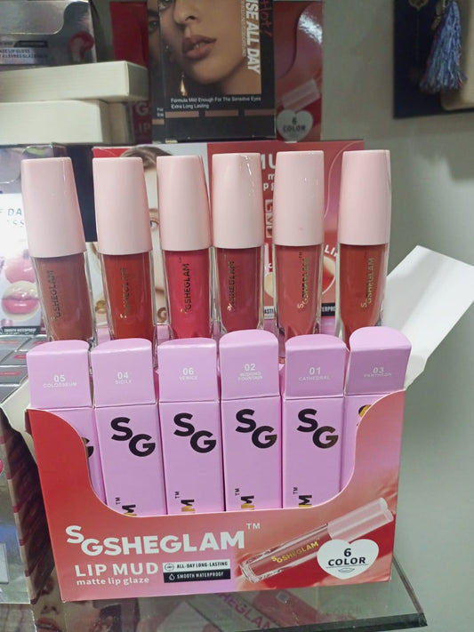 حمرا للشفاه (lip mud)