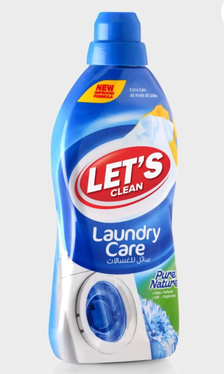 Let's clean Gel clean laundry care 1L.