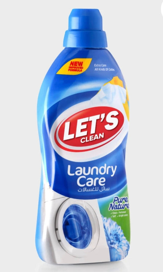 Let's clean Gel clean laundry care 1L.