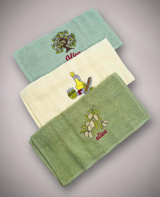 🔸مناشف مطبخ   
🔸الصناعة تركي 🇹🇷

▫️ القياس: 50×30