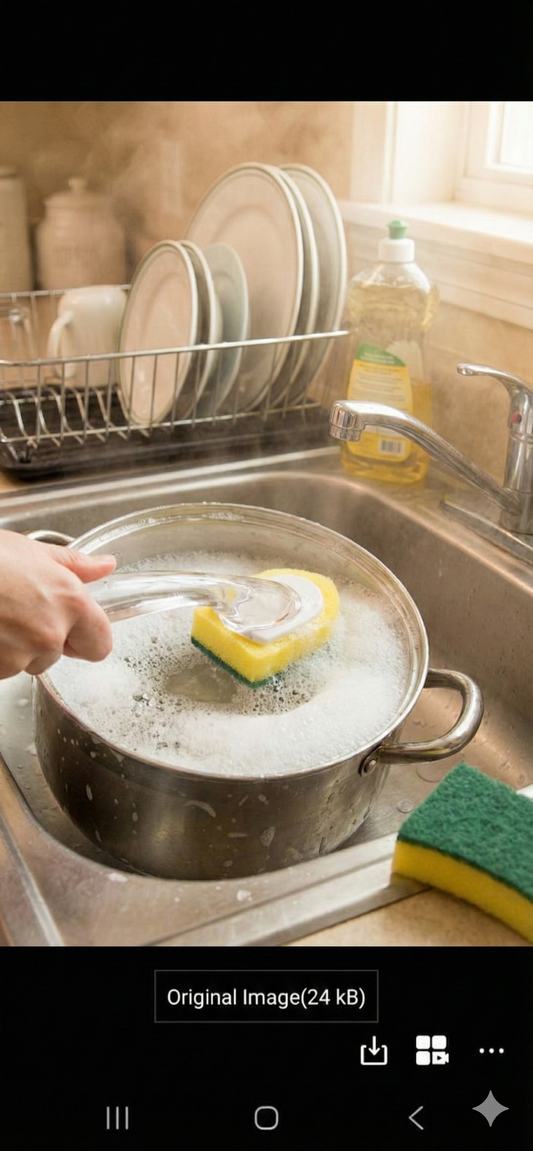 ليفة للجلي مع مسكة